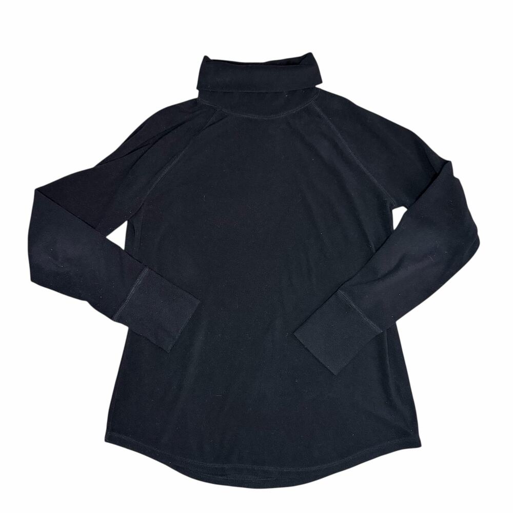 Tek Gear Women’s Longsleeve Fleece Turtleneck Black Size Small